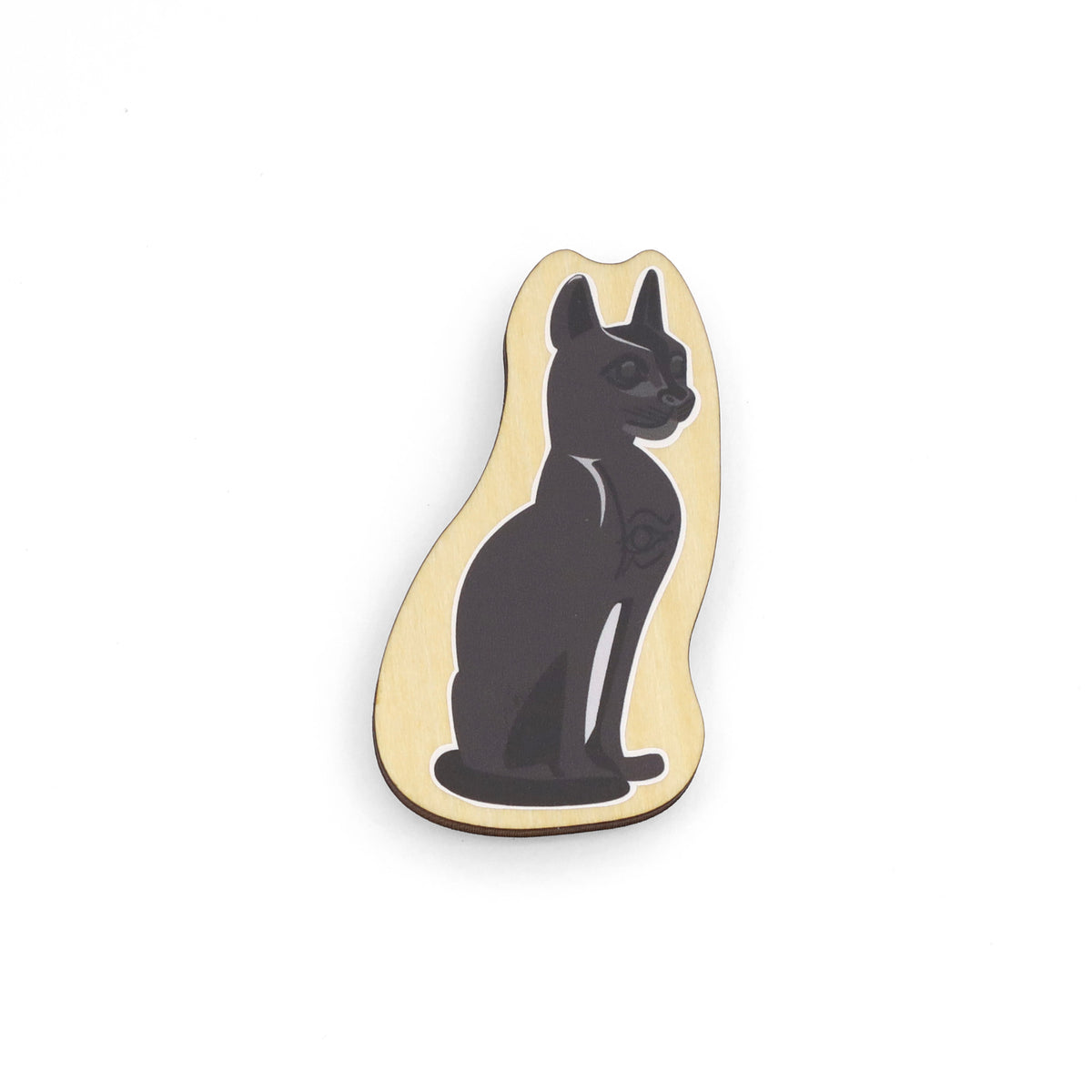 木製マグネット Cat