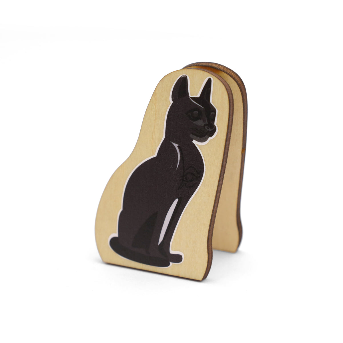 木製メモスタンド Cat